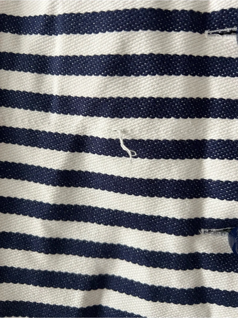 Sail to Sable Black and White Striped Short Sleeve Mini Dress
